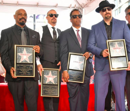 Cypress Hill Receives Star On Hollywood Walk Of Fame