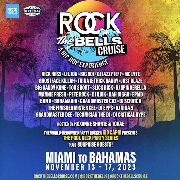 Rock The Bells Announces Lineup For First-Ever Hip Hop Cruise